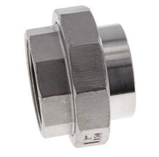 Racor recto de unión Rp2'' Hembra x 60,3mm Extremo para soldar Acero inoxidable Junta cónica 16bar (224,8psi)