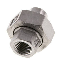 Unión Conector Recto Rp1/4'' Hembra x 13.5mm Extremo Soldar Acero Inoxidable Junta Cónica 16bar (224.8psi)