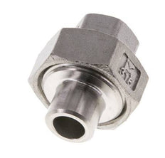 Unión Conector Recto Rp1/4'' Hembra x 13.5mm Extremo Soldar Acero Inoxidable Junta Cónica 16bar (224.8psi)
