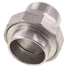 Unión Conector Recto R2'' Macho x 60.3mm Extremo Soldar Acero Inoxidable Junta Cónica 16bar (224.8psi)