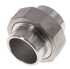 Racor recto de unión 42,4 mm Extremo para soldar Junta cónica de acero inoxidable 16bar (224,8psi)