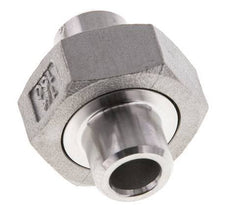 Racor recto de unión 13,5 mm Extremo para soldar Junta cónica de acero inoxidable 16bar (224,8psi)