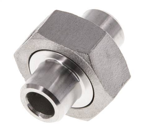 Racor recto de unión 13,5 mm Extremo para soldar Junta cónica de acero inoxidable 16bar (224,8psi)