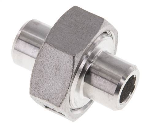 Racor recto de unión 13,5 mm Extremo para soldar Junta cónica de acero inoxidable 16bar (224,8psi)
