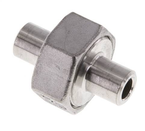 Unión Conector Recto 10.2mm Extremo Soldar Acero Inoxidable Junta Cónica 16bar (224.8psi)