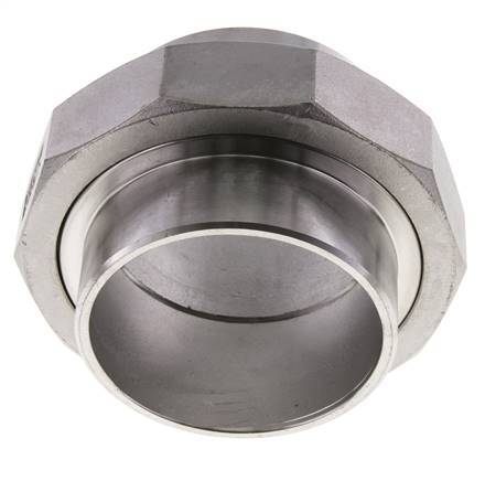 Racor recto de unión 88,9 mm Extremo para soldar Junta cónica de acero inoxidable 16bar (224,8psi)