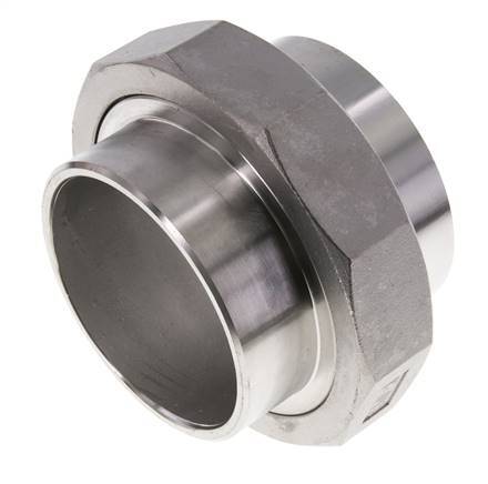 Racor recto de unión 88,9 mm Extremo para soldar Junta cónica de acero inoxidable 16bar (224,8psi)