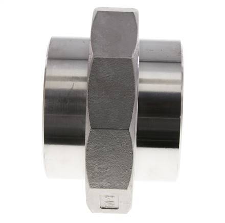 Racor recto de unión 88,9 mm Extremo para soldar Junta cónica de acero inoxidable 16bar (224,8psi)