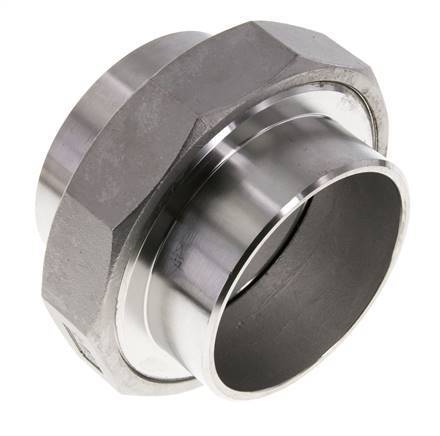 Racor recto de unión 88,9 mm Extremo para soldar Junta cónica de acero inoxidable 16bar (224,8psi)