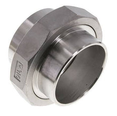 Racor recto de unión 88,9 mm Extremo para soldar Junta cónica de acero inoxidable 16bar (224,8psi)