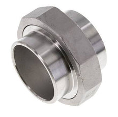Racor recto de unión 60,3 mm Extremo para soldar Junta cónica de acero inoxidable 16bar (224,8psi)