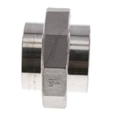 Racor recto de unión 60,3 mm Extremo para soldar Junta cónica de acero inoxidable 16bar (224,8psi)