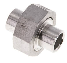 Racor recto de unión 17,2 mm Extremo para soldar Junta cónica de acero inoxidable 16bar (224,8psi)