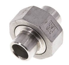 Racor recto de unión 17,2 mm Extremo para soldar Junta cónica de acero inoxidable 16bar (224,8psi)