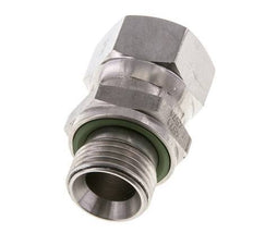 Racor Reductor JIC UNF 7/8''-14 Hembra x G1/2'' Macho Ajustable Acero Inoxidable 210bar (2950.5psi)