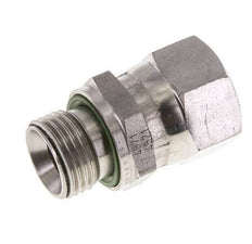 Racor Reductor JIC UNF 7/8''-14 Hembra x G1/2'' Macho Ajustable Acero Inoxidable 210bar (2950.5psi)