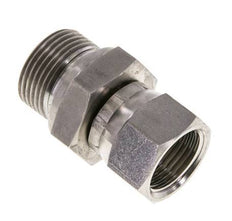 Racor Reductor JIC UNF 7/8''-14 Hembra x G3/4'' Macho Ajustable Acero Inoxidable 250bar (3512.5psi)