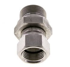Racor Reductor JIC UNF 7/8''-14 Hembra x G3/4'' Macho Ajustable Acero Inoxidable 250bar (3512.5psi)