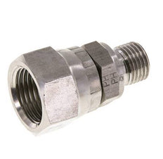 Racor Reductor JIC UNF 3/4''-16 Hembra x G1/4'' Macho Ajustable Acero Inoxidable 275bar (3863.75psi)
