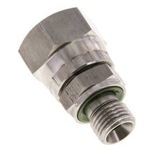 Racor Reductor JIC UNF 3/4''-16 Hembra x G1/4'' Macho Ajustable Acero Inoxidable 275bar (3863.75psi)