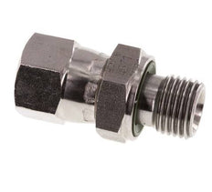 Racor Reductor JIC UNF 1/2''-20 Hembra x G1/4'' Macho Ajustable Acero Inoxidable 275bar (3863.75psi)