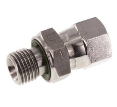 Racor Reductor JIC UNF 1/2''-20 Hembra x G1/4'' Macho Ajustable Acero Inoxidable 275bar (3863.75psi)