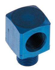 90deg Angled Fitting G1/8'' Male x Female Aluminium 16bar (224.8psi) [2 Pieces]