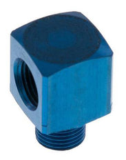 90deg Angled Fitting G1/8'' Male x Female Aluminium 16bar (224.8psi) [2 Pieces]