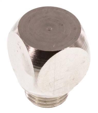 90deg Angled Fitting G1/4'' Male x Female Nickel-plated Brass 16bar (224.8psi) [2 Pieces]