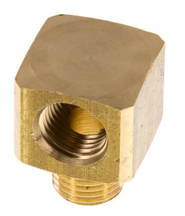 90deg Angled Fitting G1/4'' Male x Female Brass 16bar (224.8psi) [2 Pieces]