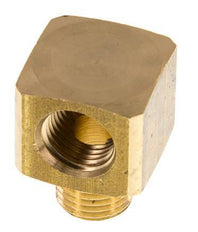 90deg Angled Fitting G1/4'' Male x Female Brass 16bar (224.8psi) [2 Pieces]