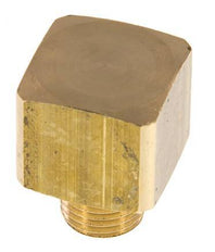 90deg Angled Fitting G1/4'' Male x Female Brass 16bar (224.8psi) [2 Pieces]