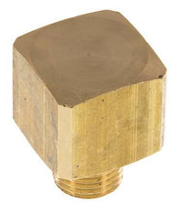 90deg Angled Fitting G1/4'' Male x Female Brass 16bar (224.8psi) [2 Pieces]