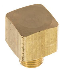 90deg Angled Fitting G1/4'' Male x Female Brass 16bar (224.8psi) [2 Pieces]