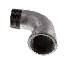 Racor acodado 90deg 1 1/2'' Macho R x Hembra Rp Corto Hierro Fundido 25bar (351.25psi)