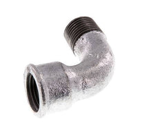 90deg Angled Fitting 1/2'' Male R x Female Rp Short Cast Iron 25bar (351.25psi) [2 Pieces]