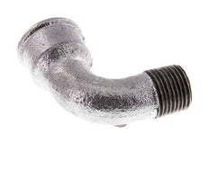90deg Angled Fitting 1/2'' Male R x Female Rp Short Cast Iron 25bar (351.25psi) [2 Pieces]