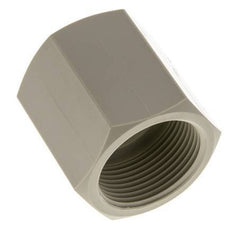 Enchufe G1 1/4'' Hembra Polipropileno (pp) 10bar (140.5psi) FDA 50mm Hex.