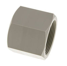 Enchufe G2'' Hembra Polipropileno (pp) 10bar (140,5psi) FDA 70mm Hex.