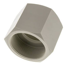 Enchufe G2'' Hembra Polipropileno (pp) 10bar (140,5psi) FDA 70mm Hex.