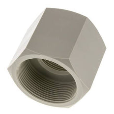 Enchufe G2'' Hembra Polipropileno (pp) 10bar (140,5psi) FDA 70mm Hex.