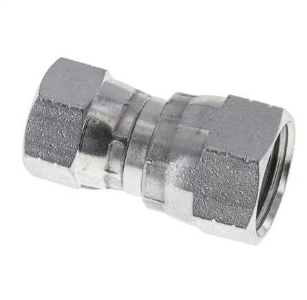 Conector reductor JIC UNF 9/16''-18 x UNF 3/4''-16 Acero 275bar (3863.75psi)