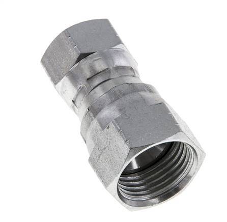 Conector reductor JIC UNF 9/16''-18 x UNF 3/4''-16 Acero 275bar (3863.75psi)