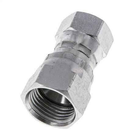 Conector reductor JIC UNF 9/16''-18 x UNF 3/4''-16 Acero 275bar (3863.75psi)