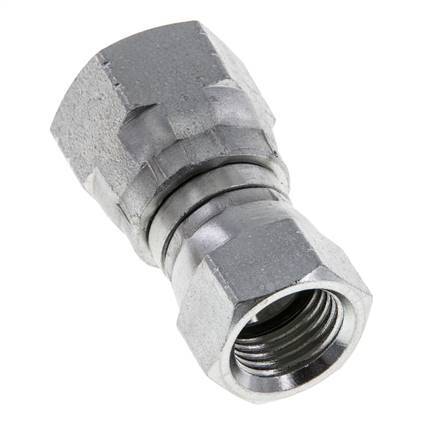 Conector reductor JIC UNF 9/16''-18 x UNF 3/4''-16 Acero 275bar (3863.75psi)