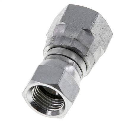 Conector reductor JIC UNF 9/16''-18 x UNF 3/4''-16 Acero 275bar (3863.75psi)
