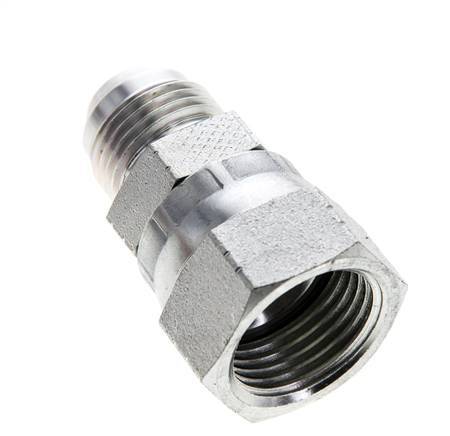 Racor Reductor JIC UNF 3/4''-16 Macho x UNF 7/8''-14 Hembra Acero 210bar (2950.5psi)