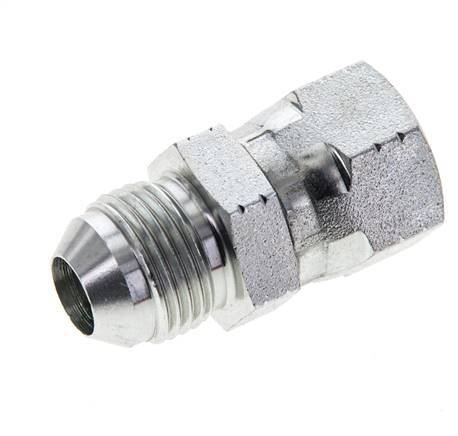 Racor JIC UNF 3/4''-16 Macho x Hembra Acero 275bar (3863.75psi)