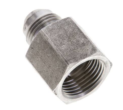 JIC Reducing Nipple UNF 3/4''-16 Male x UNF 7/8''-14 Female Stainless Steel 210bar (2950.5psi)