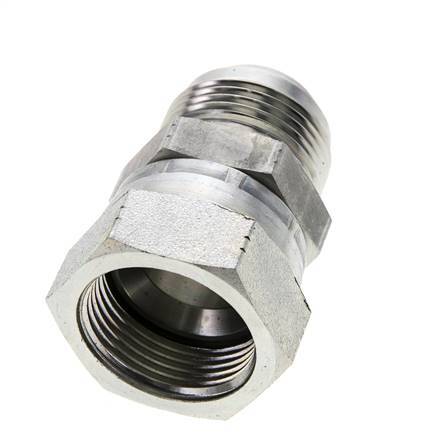 Racor JIC UN 1-5/16''-12 Macho x Hembra Acero 170bar (2388.5psi)